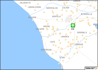 map of Urbanización Fermín Avila M.